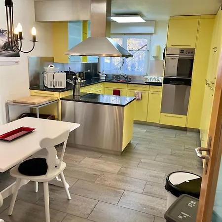 Grosszuegige Ferienwohnung Mit Alpenblick Nahe Thun *