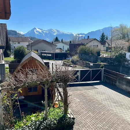 アパート Grosszuegige Ferienwohnung Mit Alpenblick Nahe Thun *