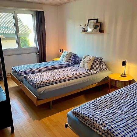 Grosszuegige Ferienwohnung Mit Alpenblick Nahe Thun *